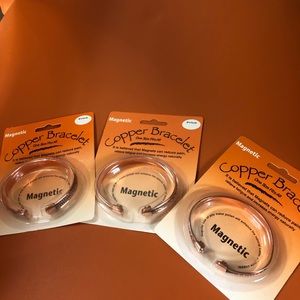 Copper bracelets